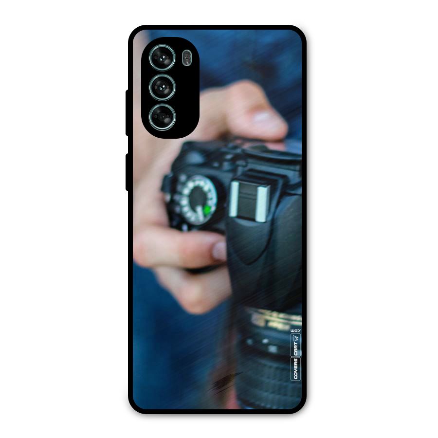 Camera Love Metal Back Case for Moto G62