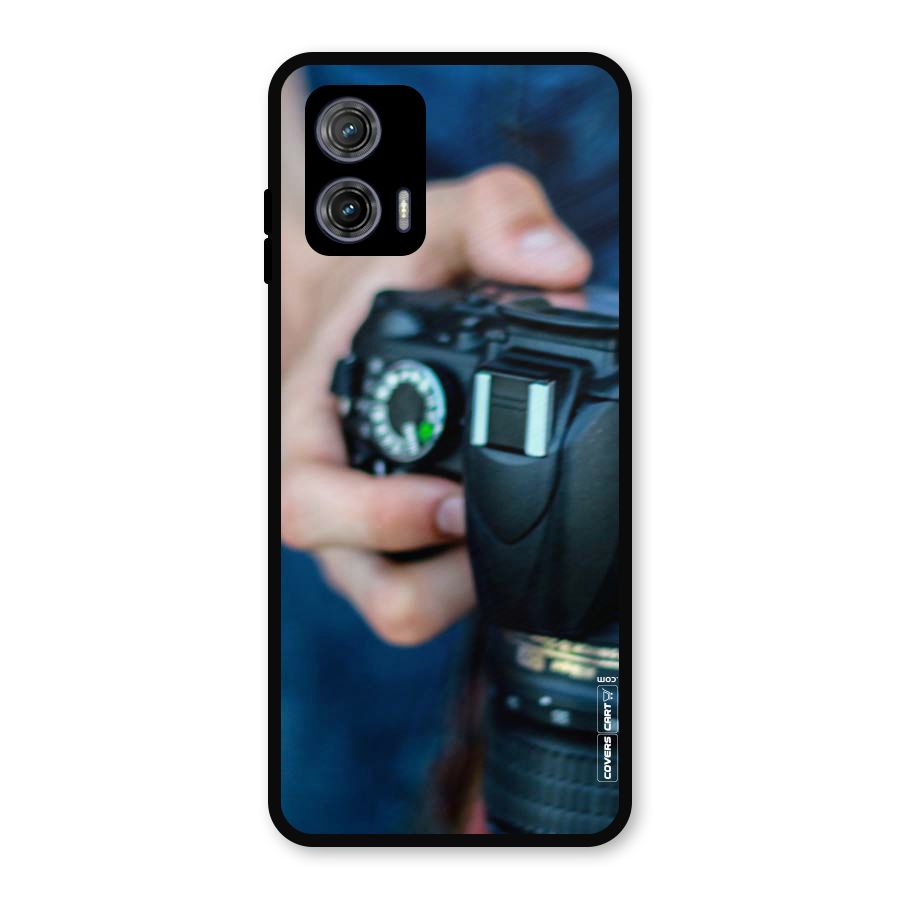 Camera Love Metal Back Case for Moto G73