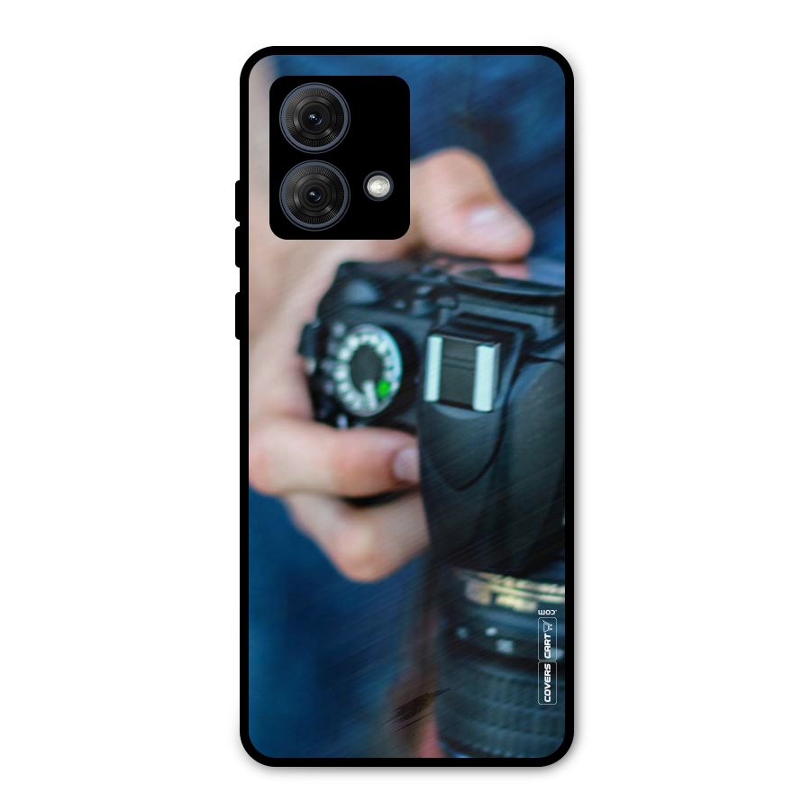 Camera Love Metal Back Case for Moto G84