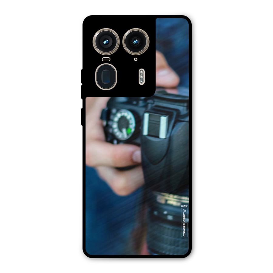 Camera Love Metal Back Case for Motorola Edge 50 Ultra