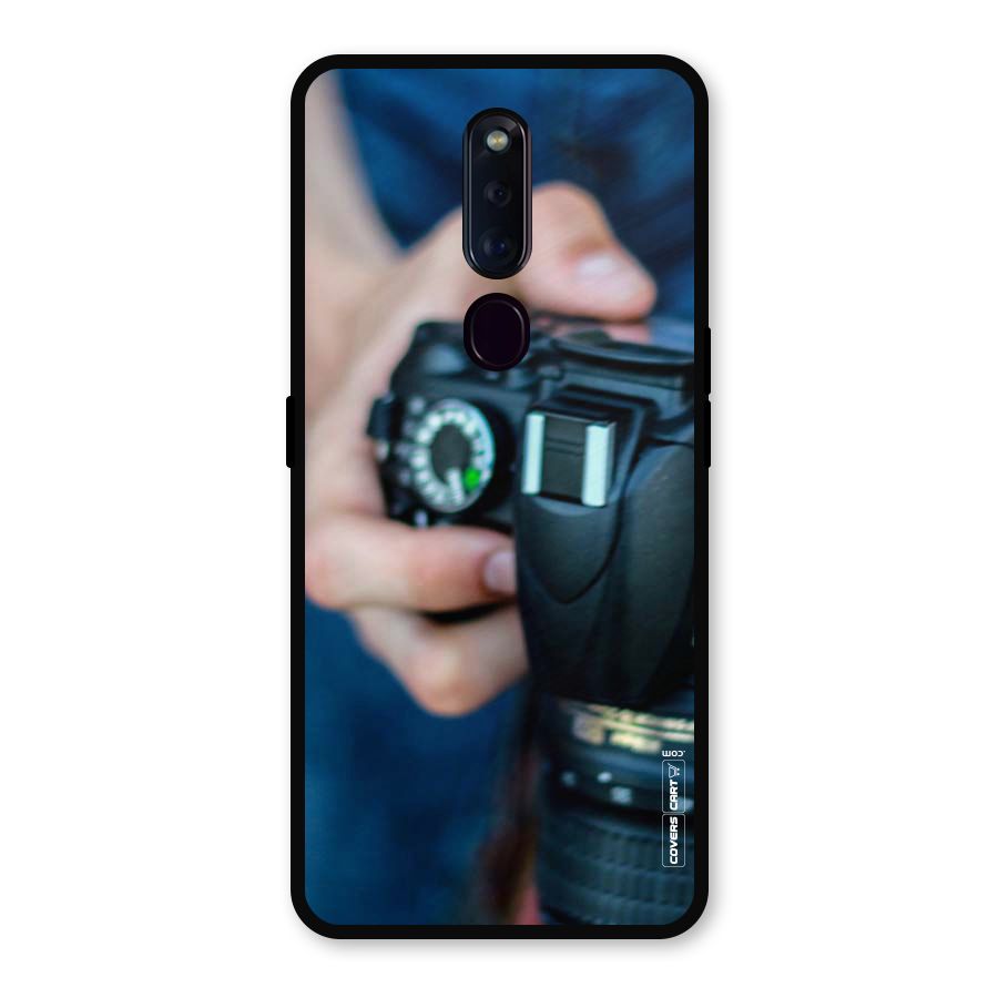 Camera Love Metal Back Case for Oppo F11 Pro