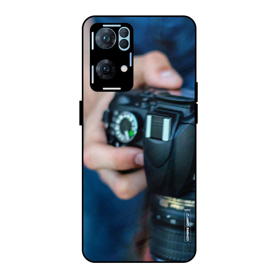 Camera Love Metal Back Case for Oppo Reno7 Pro 5G