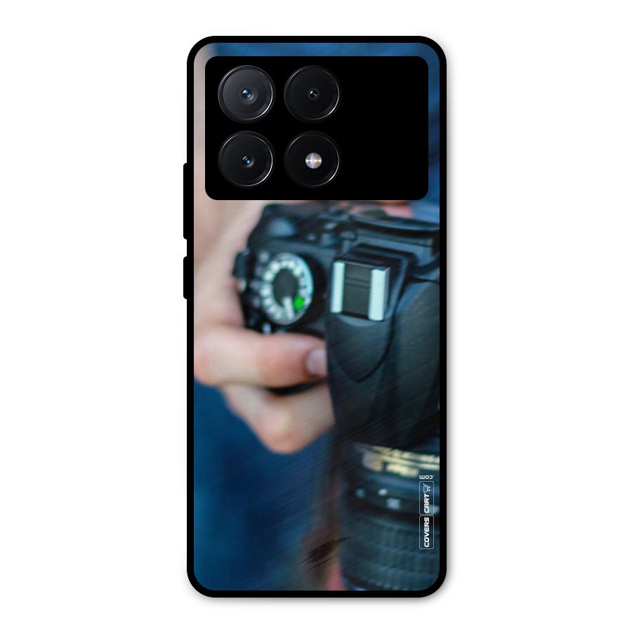 Camera Love Metal Back Case for Poco X6 Pro