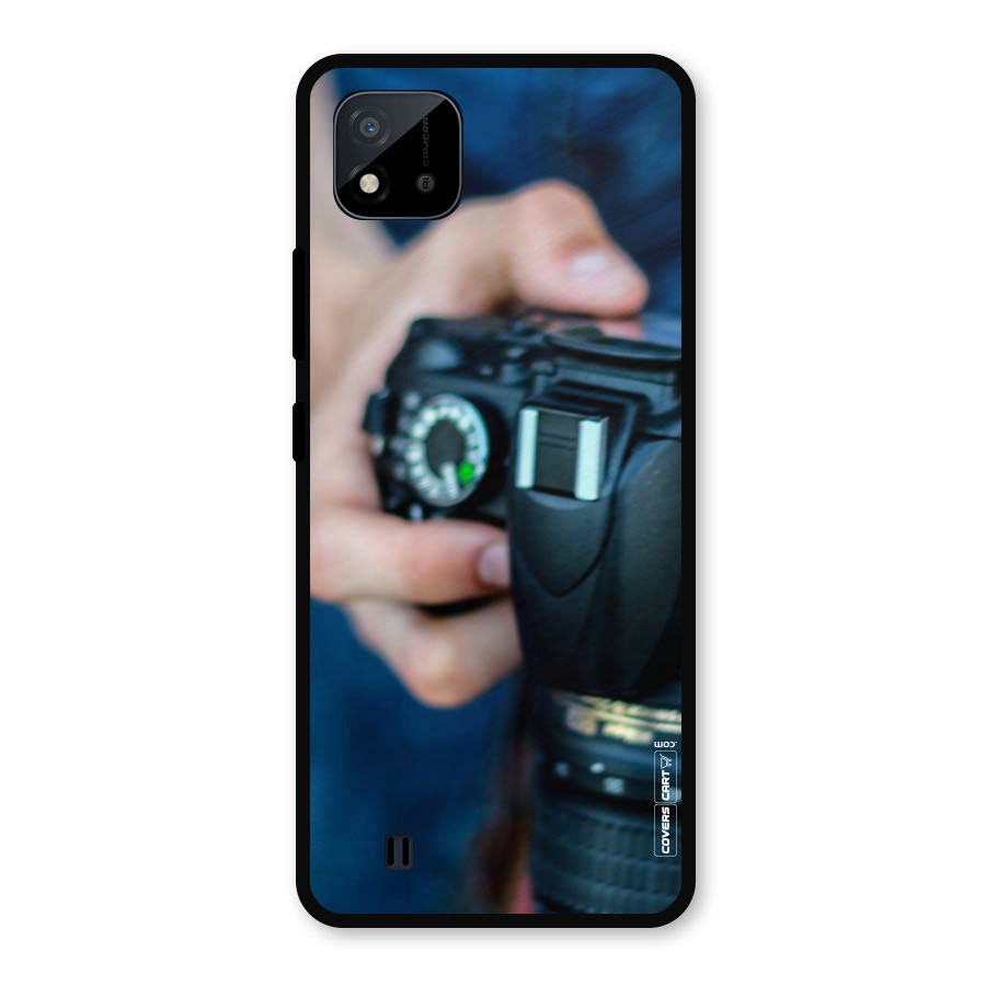 Camera Love Metal Back Case for Realme C11 2021