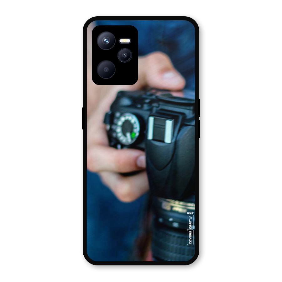 Camera Love Metal Back Case for Realme C35