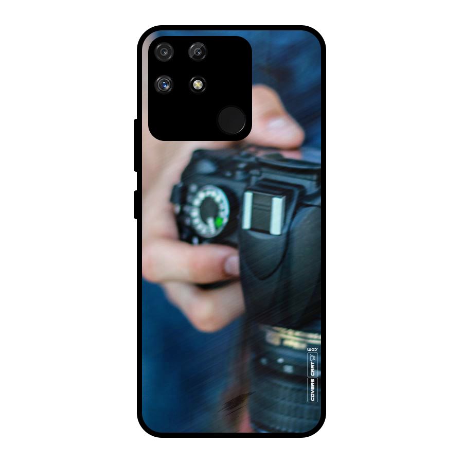 Camera Love Metal Back Case for Realme Narzo 50A