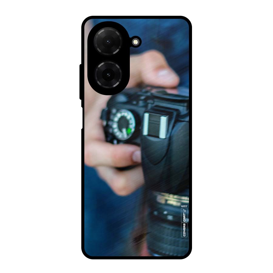 Camera Love Metal Back Case for Redmi A5 4G
