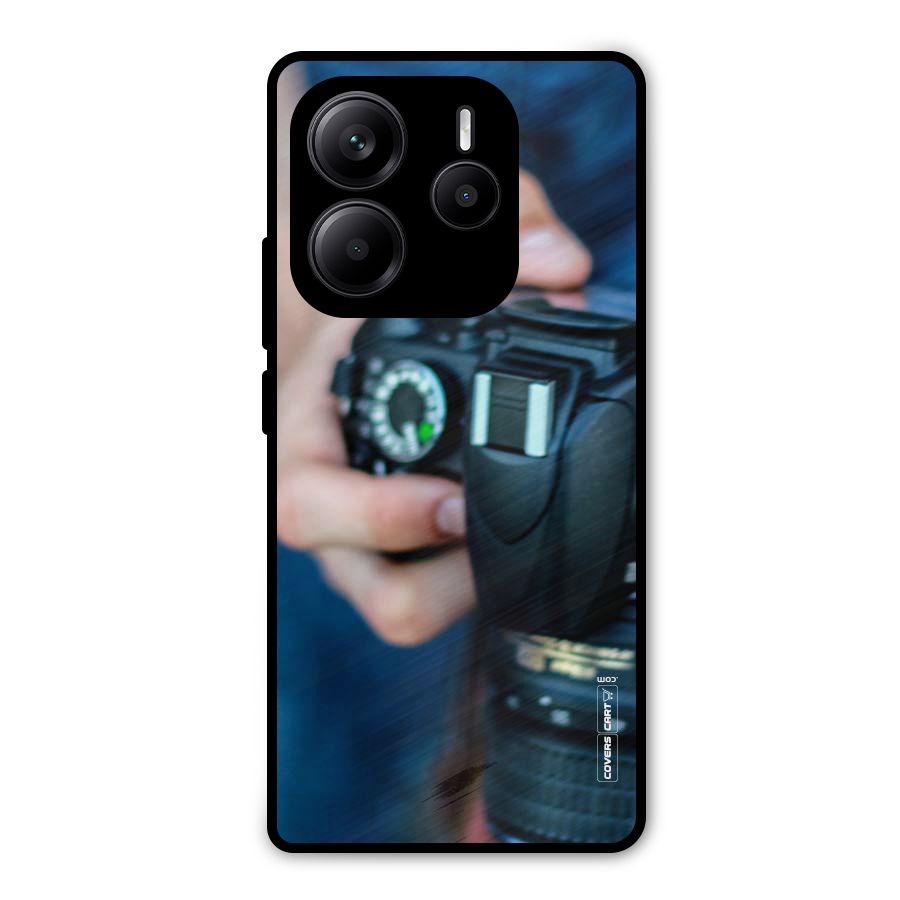 Camera Love Metal Back Case for Redmi Note 14 5G