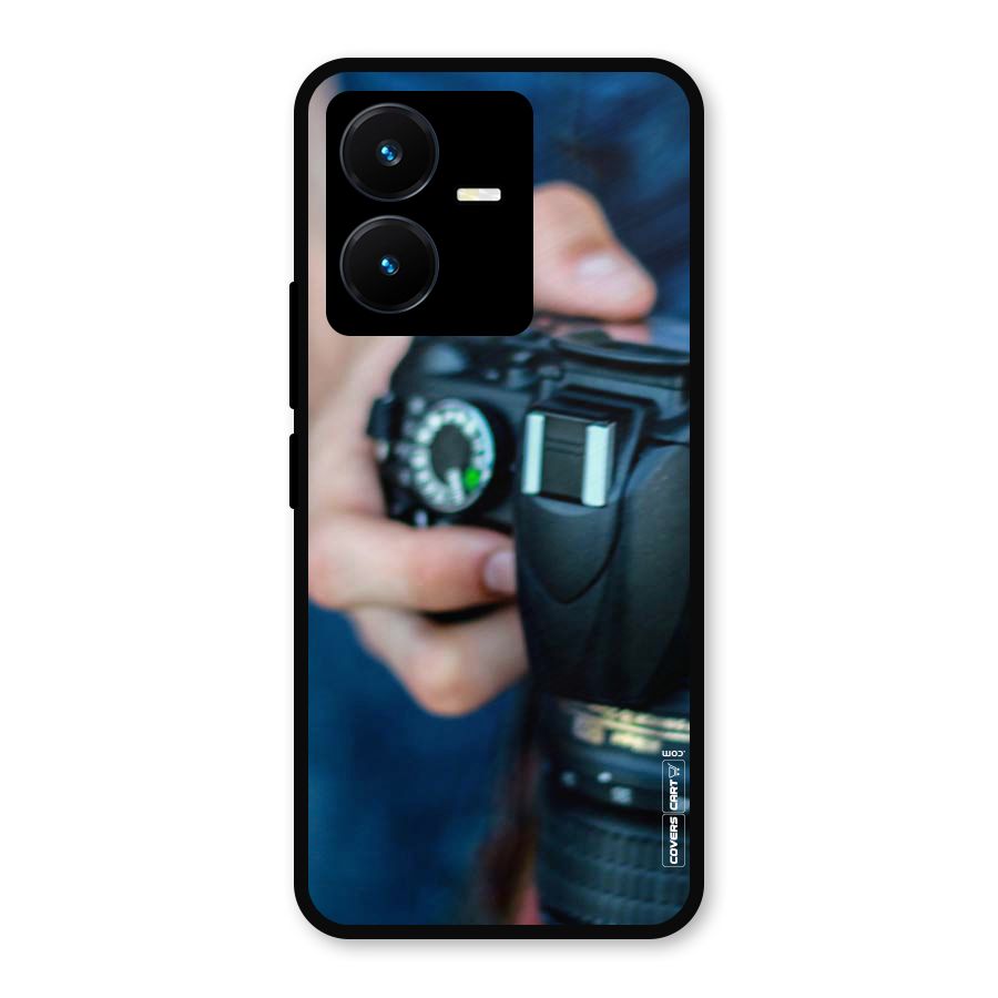 Camera Love Metal Back Case for Vivo Y22
