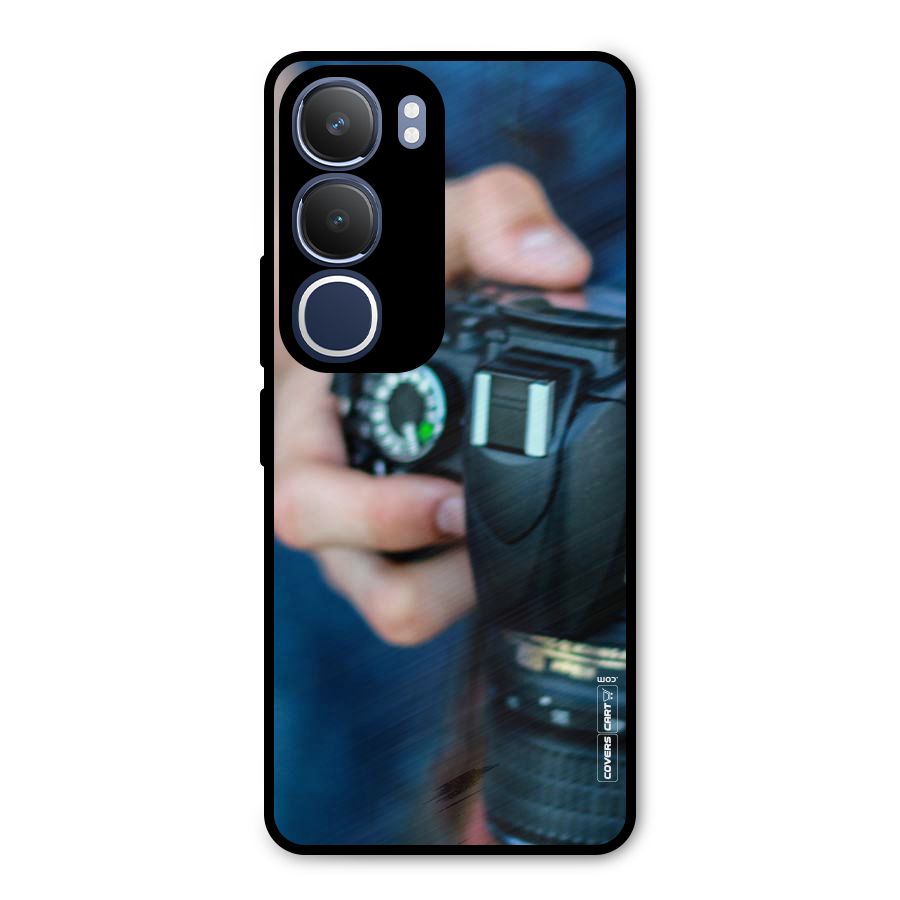 Camera Love Metal Back Case for Vivo Y29