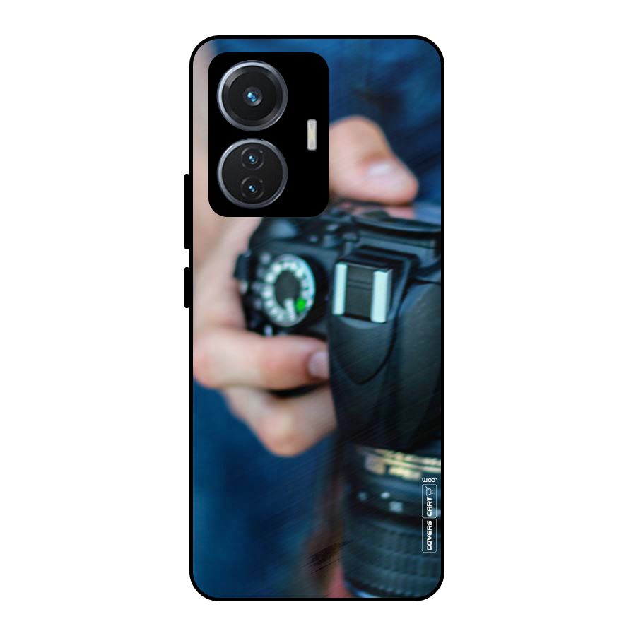 Camera Love Metal Back Case for iQOO Z6 44W