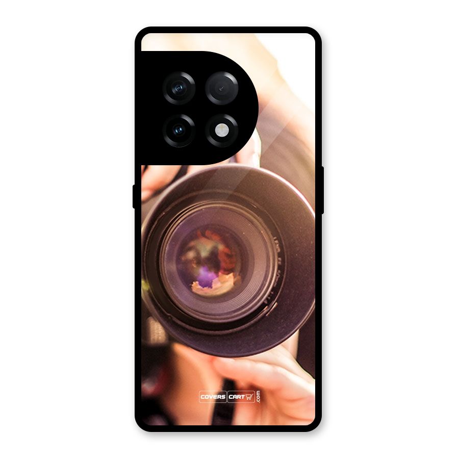 Camera Lovers Glass Back Case for OnePlus 11R