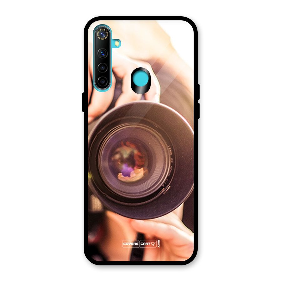 Camera Lovers Glass Back Case for Realme 5