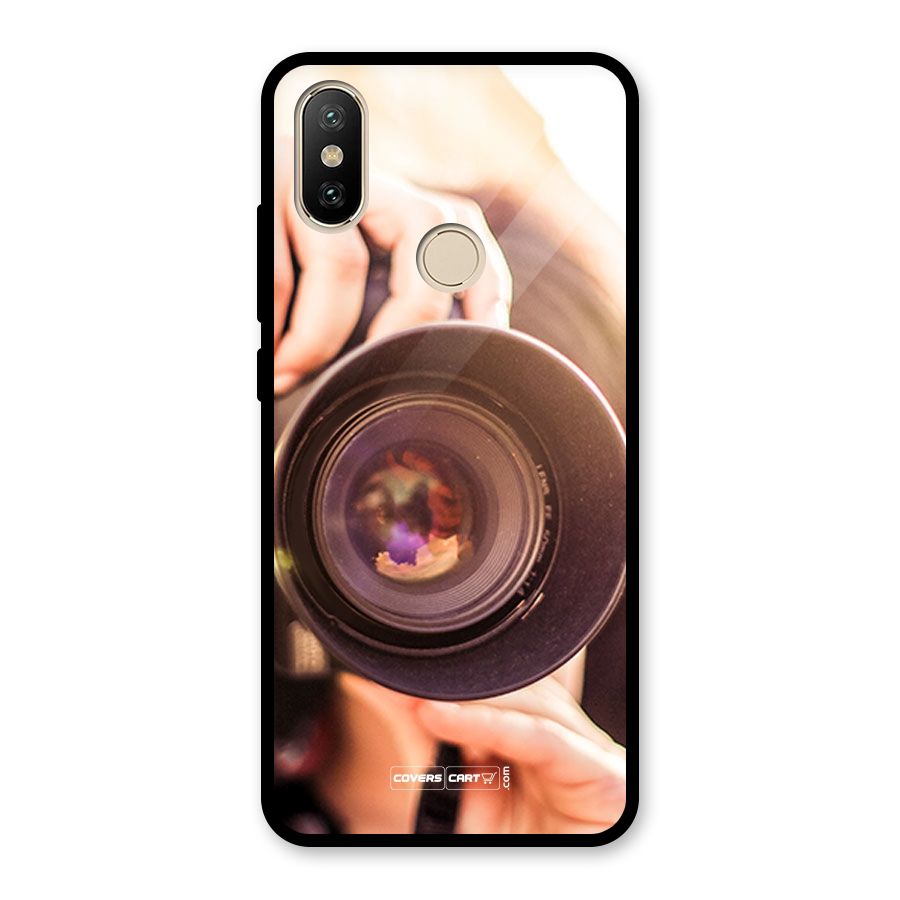 Camera Lovers Glass Back Case for Redmi A2