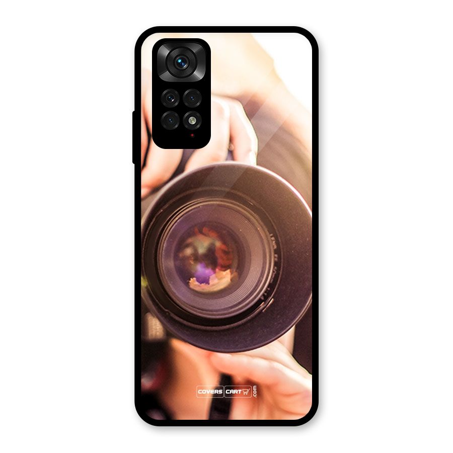 Camera Lovers Glass Back Case for Redmi Note 11S