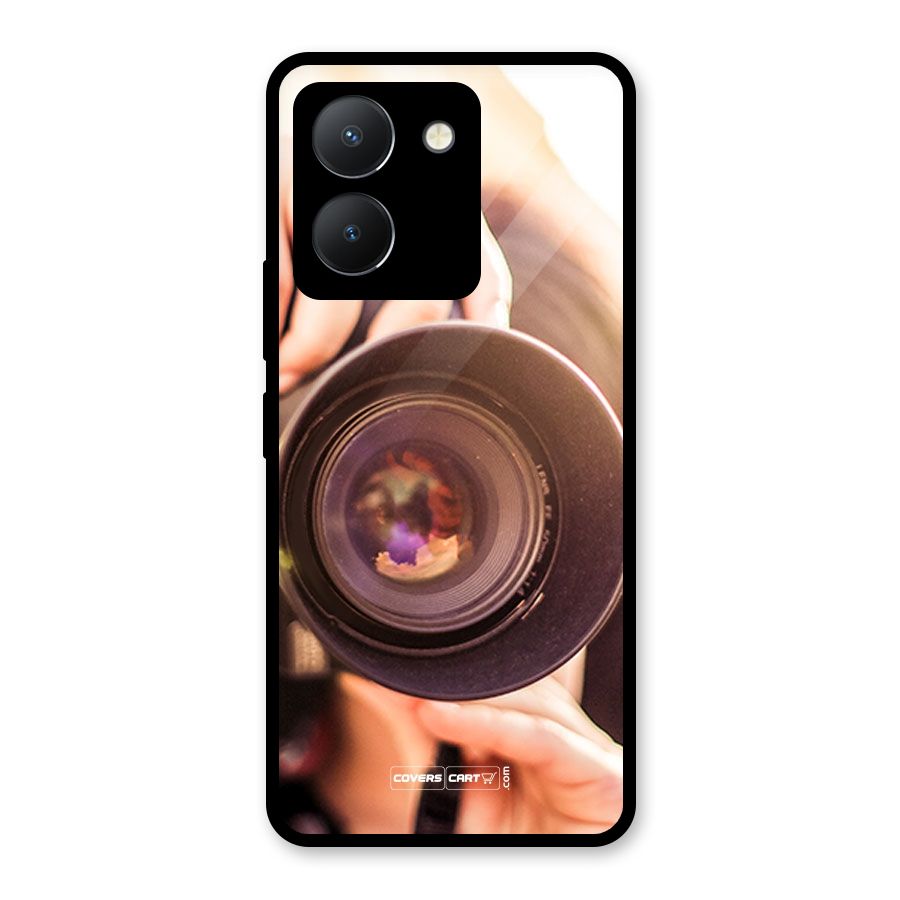 Camera Lovers Glass Back Case for Vivo Y36