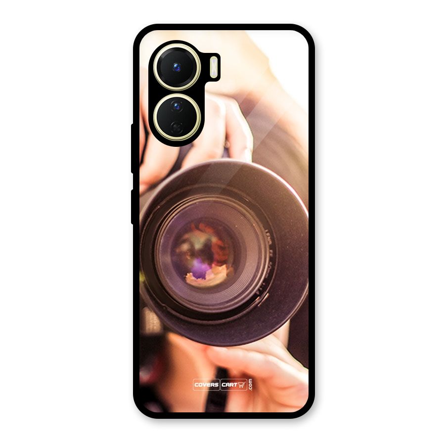 Camera Lovers Glass Back Case for Vivo Y56