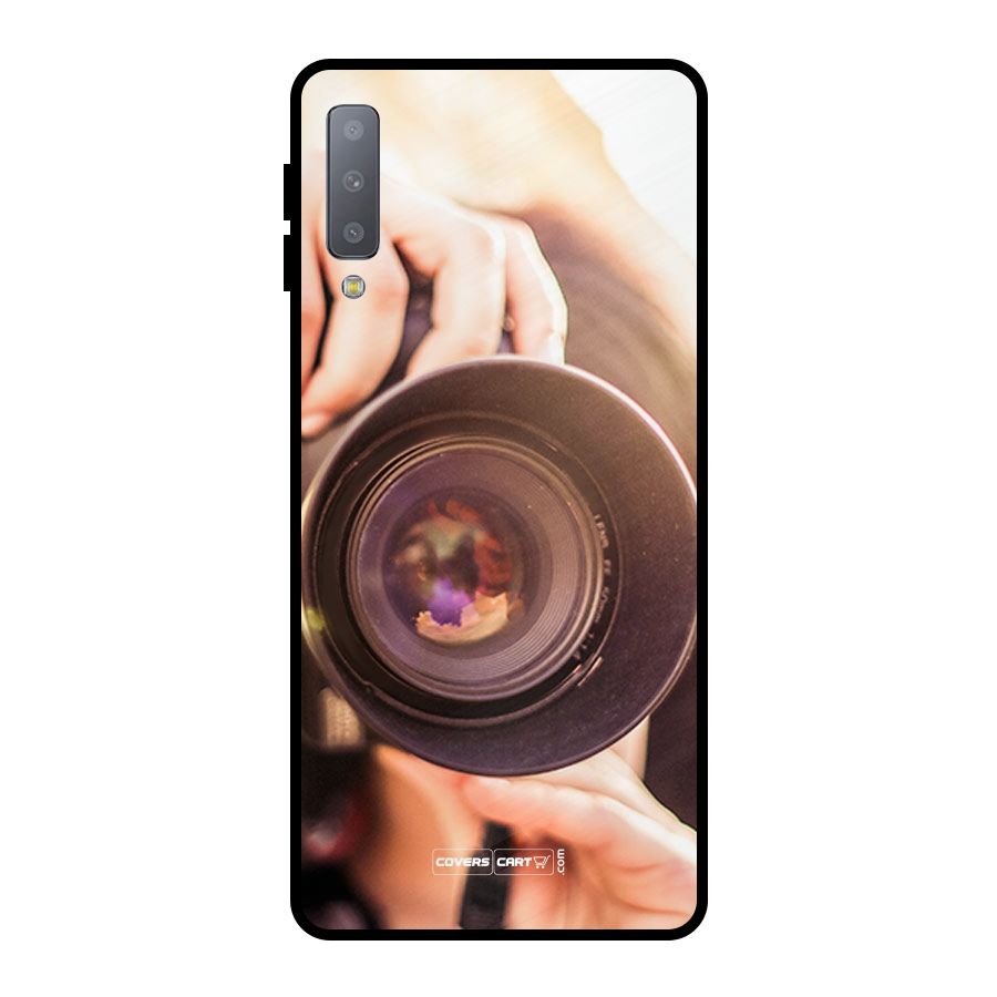 Camera Lovers Metal Back Case for Galaxy A7 (2018)