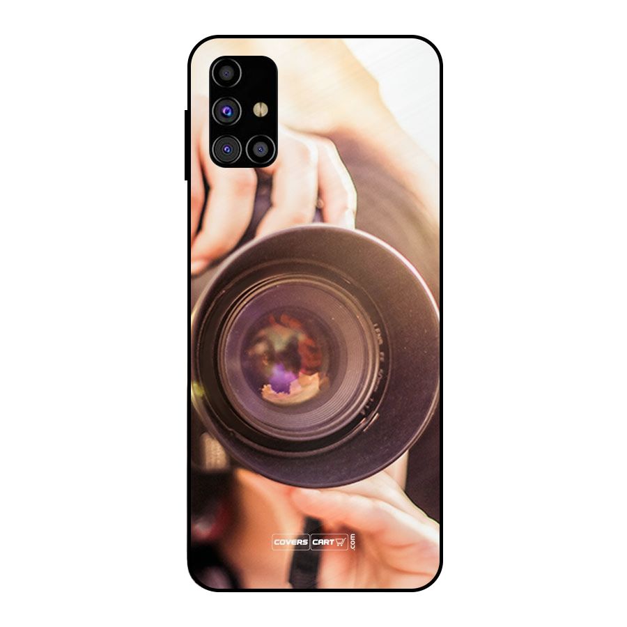 Camera Lovers Metal Back Case for Galaxy M31s