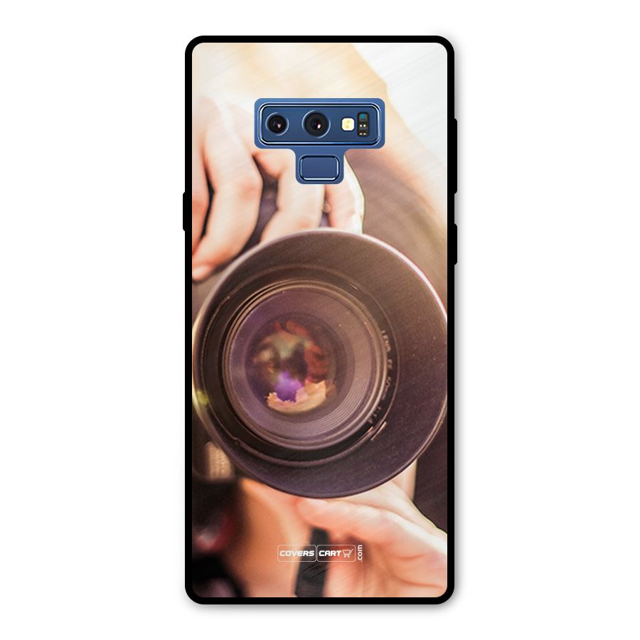 Camera Lovers Metal Back Case for Galaxy Note 9