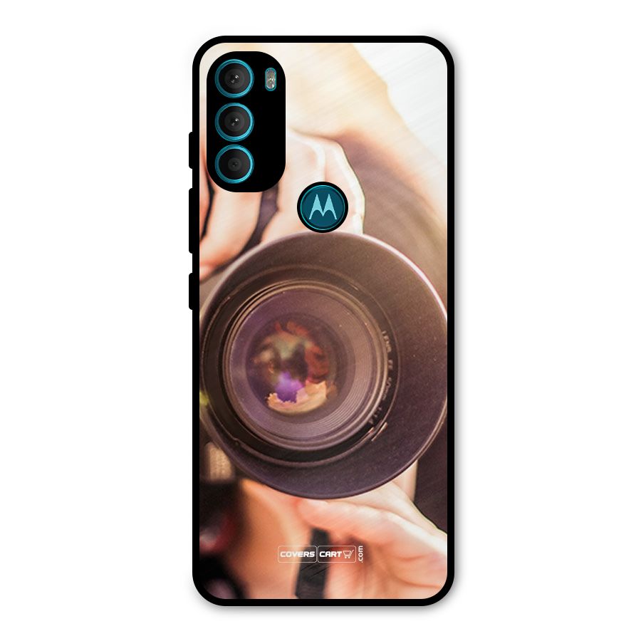 Camera Lovers Metal Back Case for Moto G71 5G
