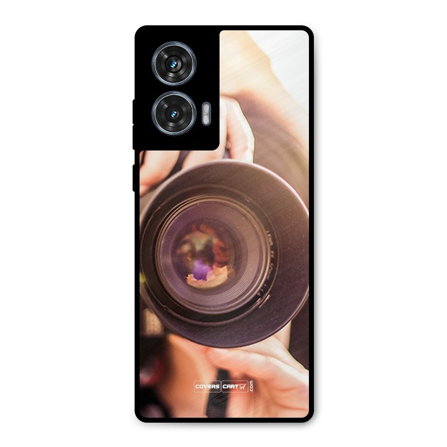 Camera Lovers Metal Back Case for Motorola Edge 50 Fusion