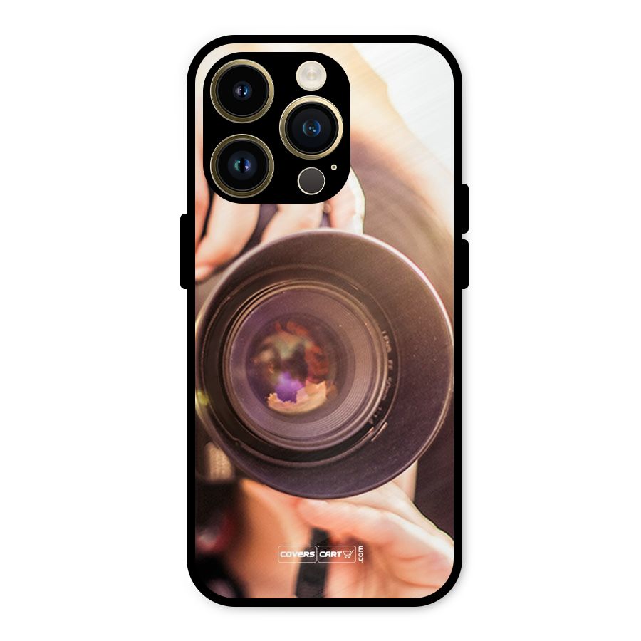 Camera Lovers Metal Back Case for iPhone 14 Pro
