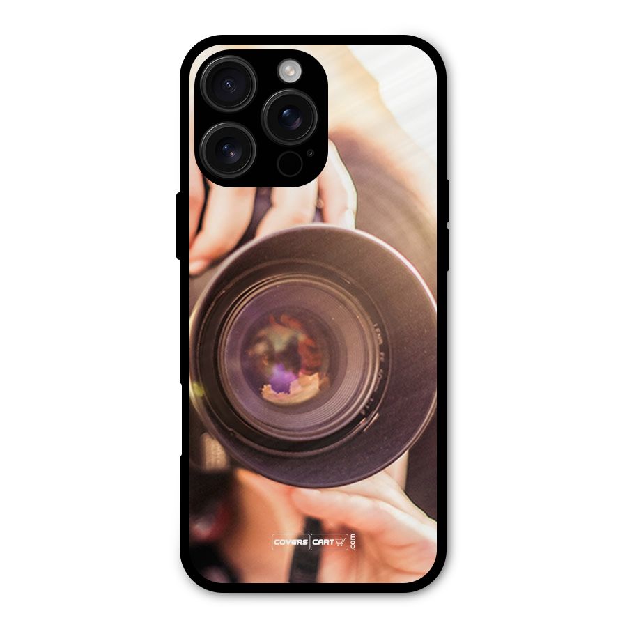 Camera Lovers Metal Back Case for iPhone 16 Pro Max