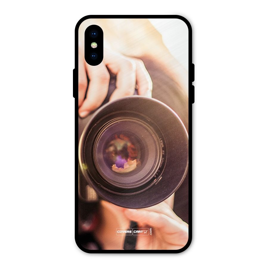 Camera Lovers Metal Back Case for iPhone XS
