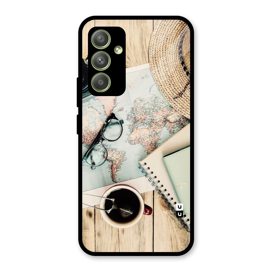 Camera Notebook Glass Back Case for Galaxy A54