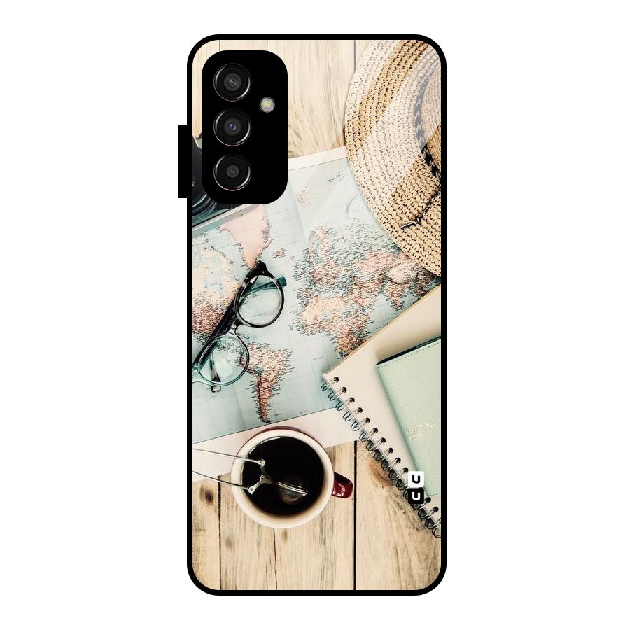 Camera Notebook Glass Back Case for Galaxy F13