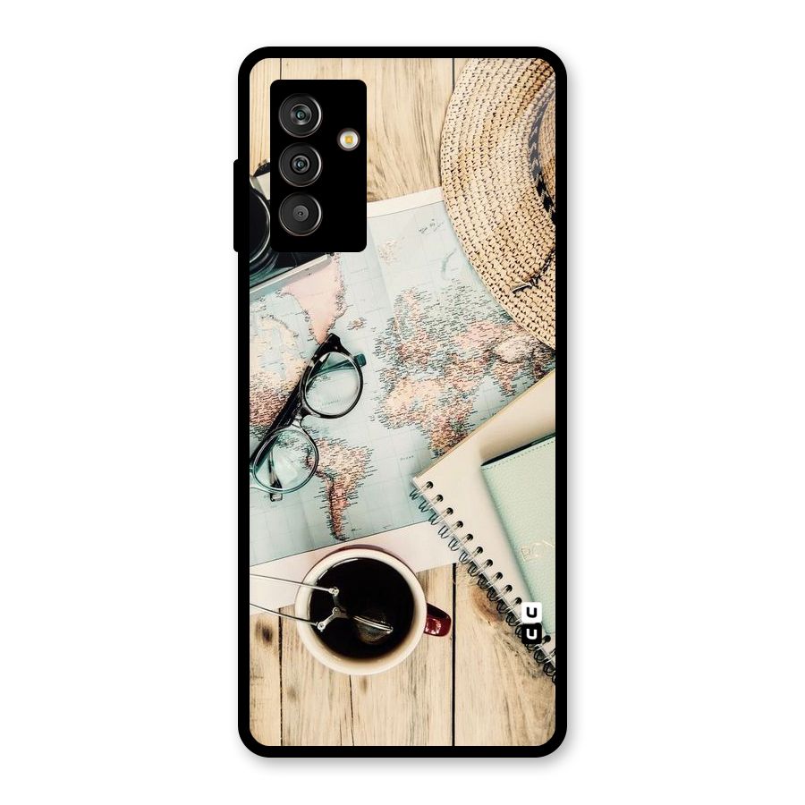 Camera Notebook Glass Back Case for Galaxy M13