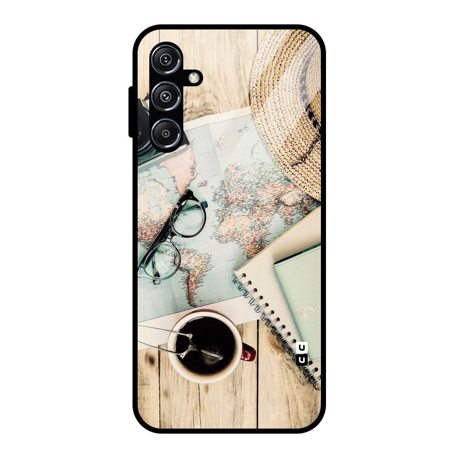 Camera Notebook Glass Back Case for Galaxy M34 5G