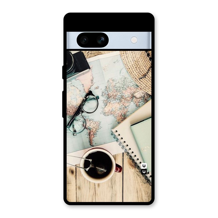 Camera Notebook Glass Back Case for Google Pixel 7a