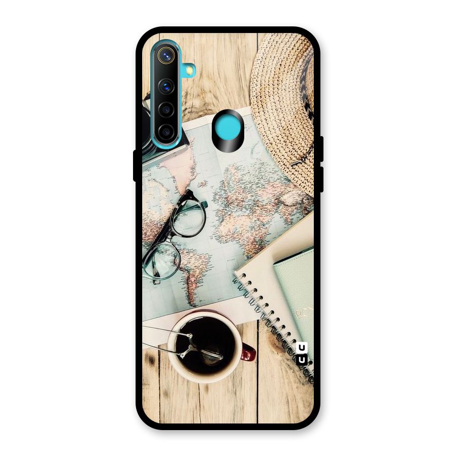 Camera Notebook Glass Back Case for Realme 5