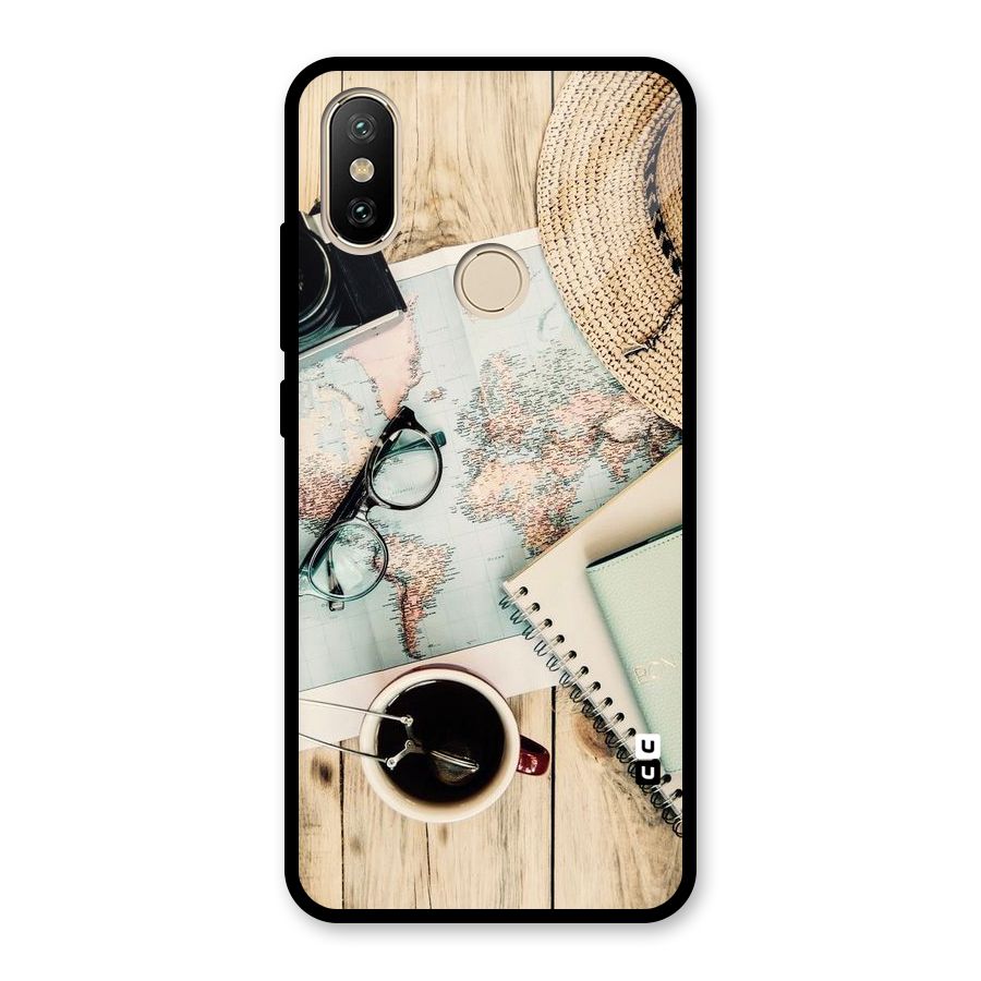 Camera Notebook Glass Back Case for Redmi A2