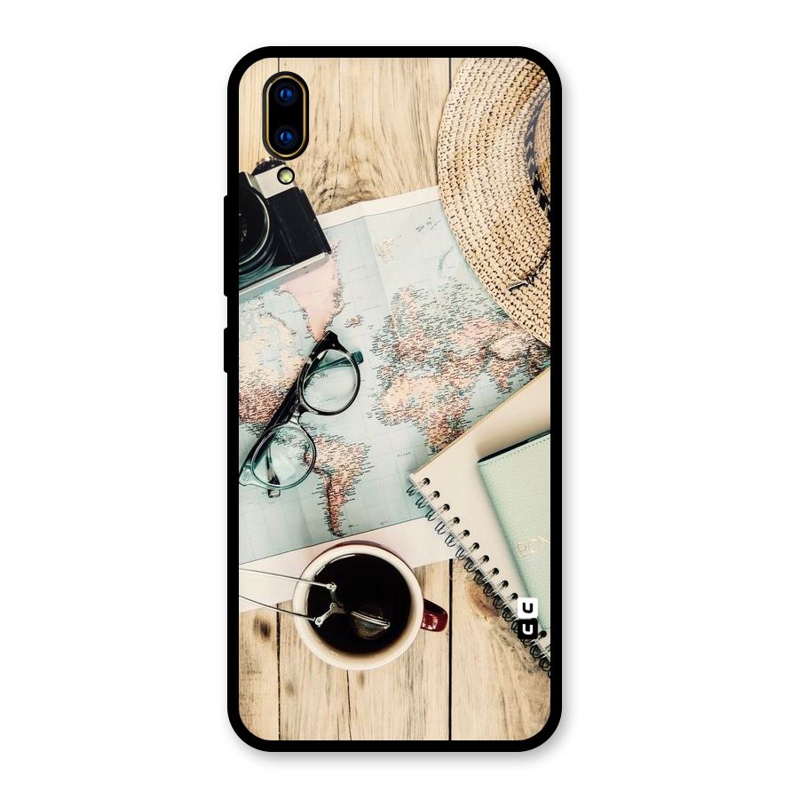 Camera Notebook Glass Back Case for Vivo V11 Pro