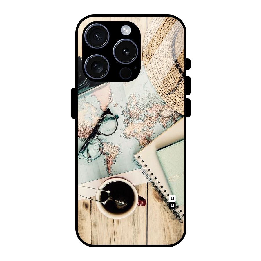 Camera Notebook Glass Back Case for iPhone 15 Pro