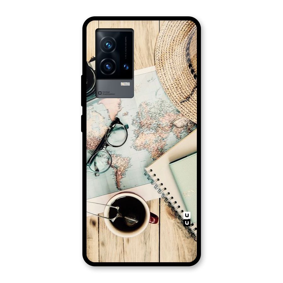 Camera Notebook Glass Back Case for iQOO 9 5G