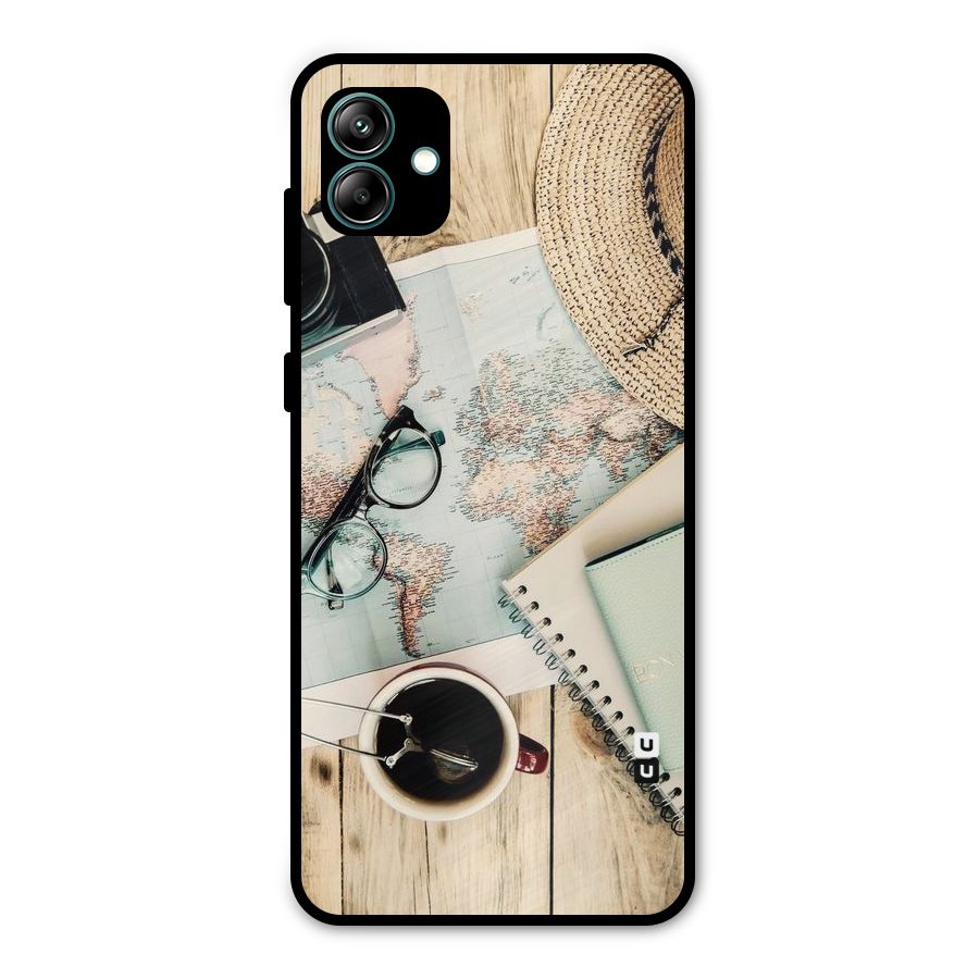 Camera Notebook Metal Back Case for Galaxy A04