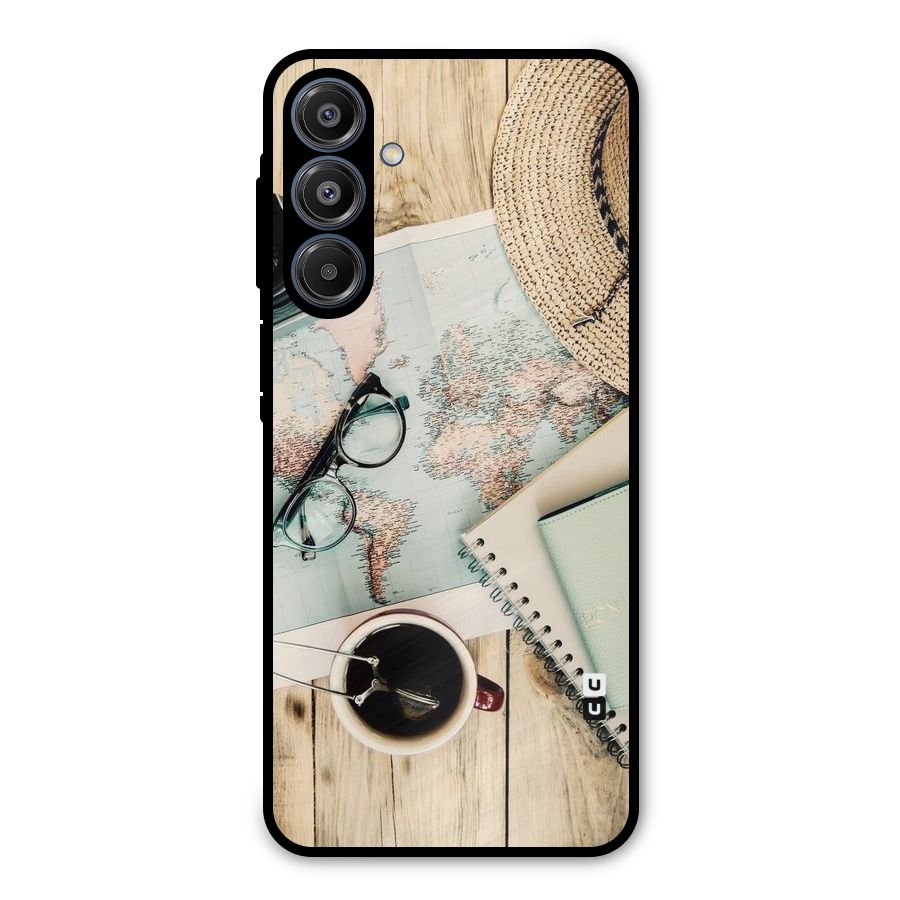 Camera Notebook Metal Back Case for Galaxy A16 5G