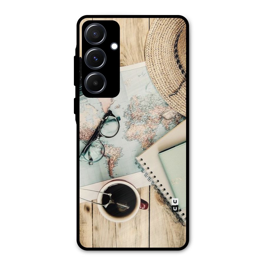 Camera Notebook Metal Back Case for Galaxy A55