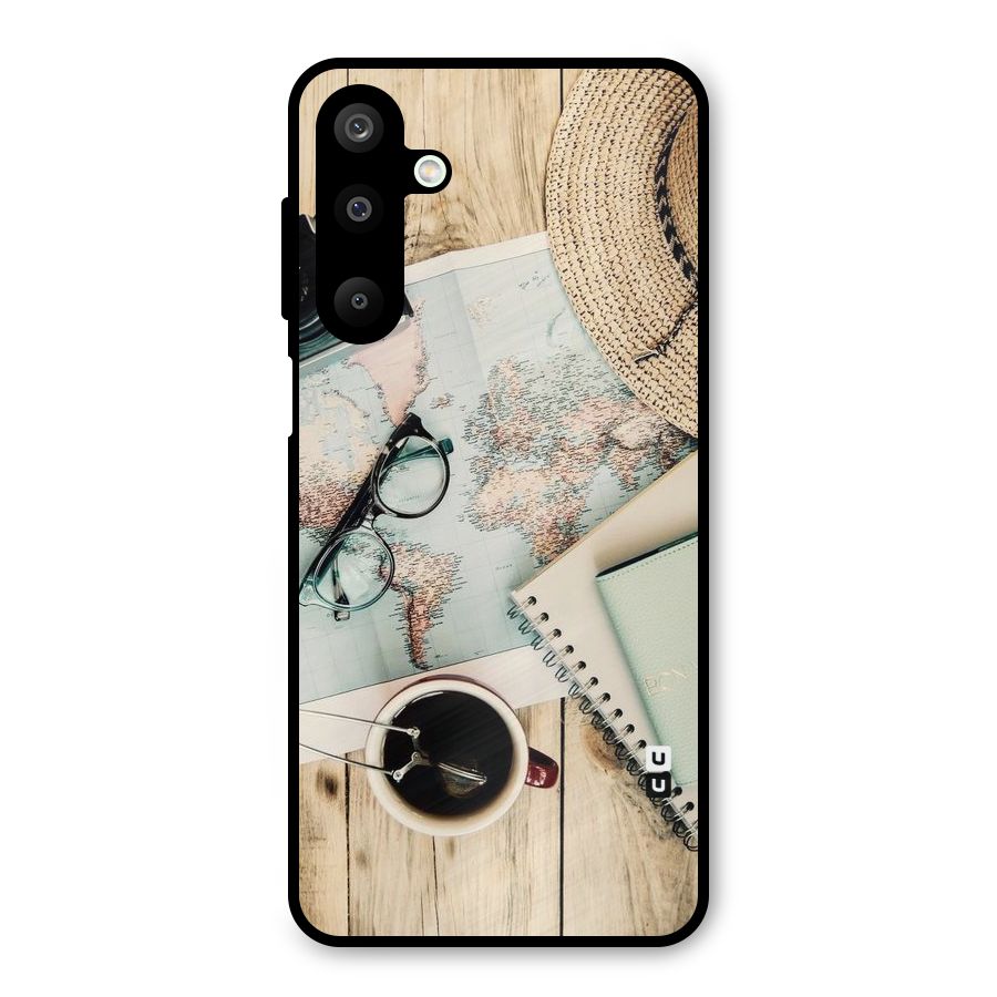 Camera Notebook Metal Back Case for Galaxy M16