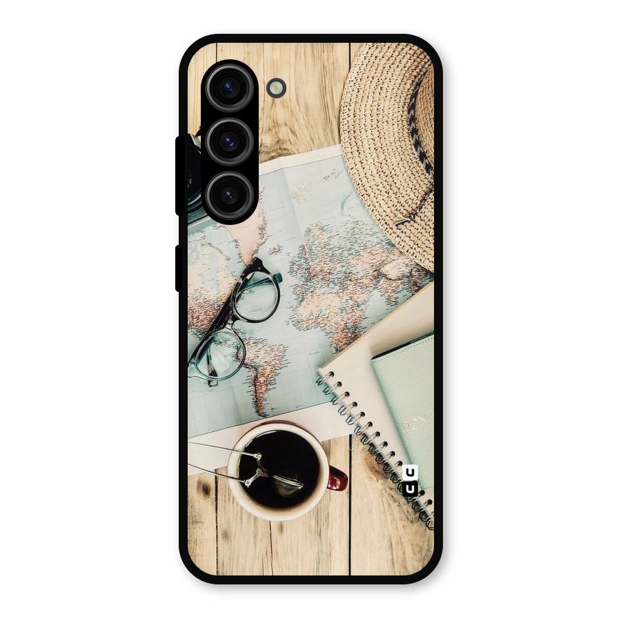 Camera Notebook Metal Back Case for Galaxy S23