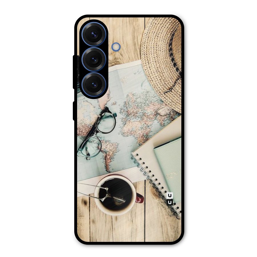 Camera Notebook Metal Back Case for Galaxy S25