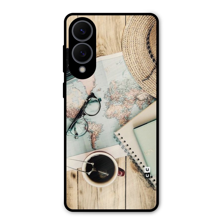Camera Notebook Metal Back Case for Galaxy S25 Edge