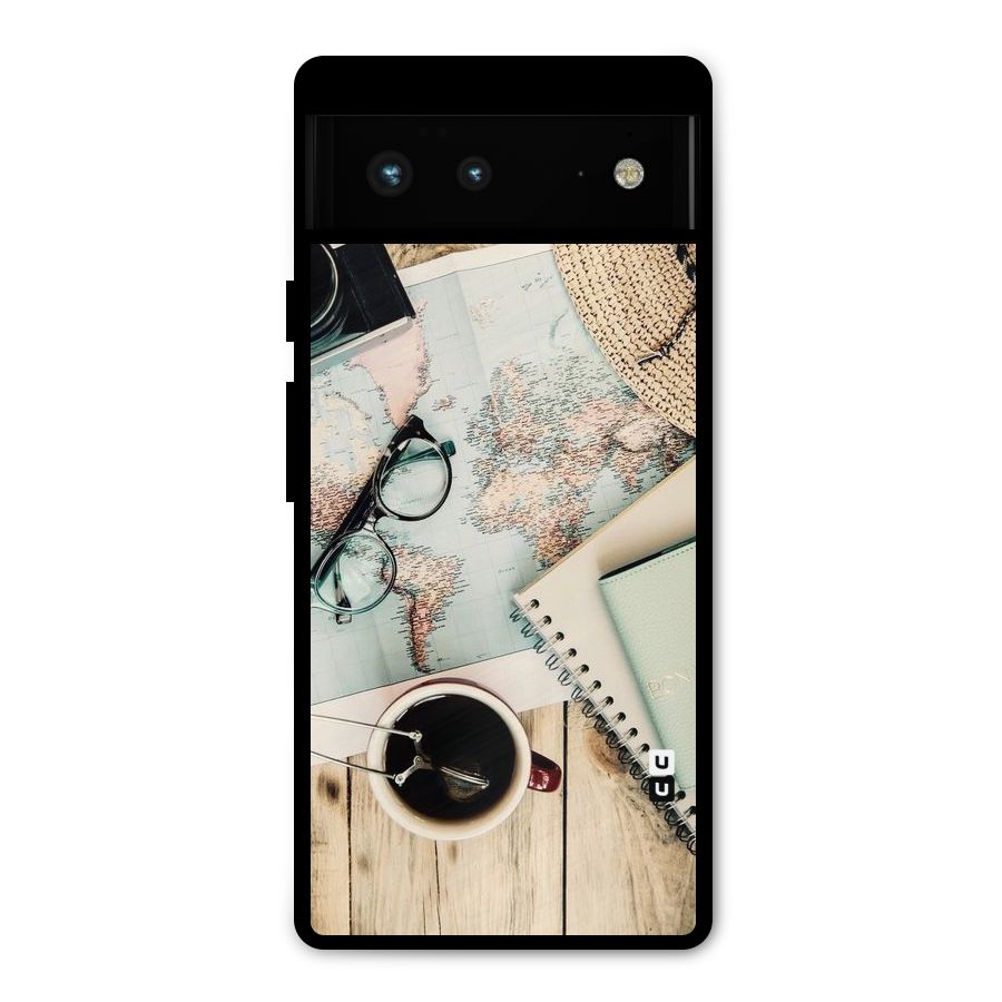Camera Notebook Metal Back Case for Google Pixel 6