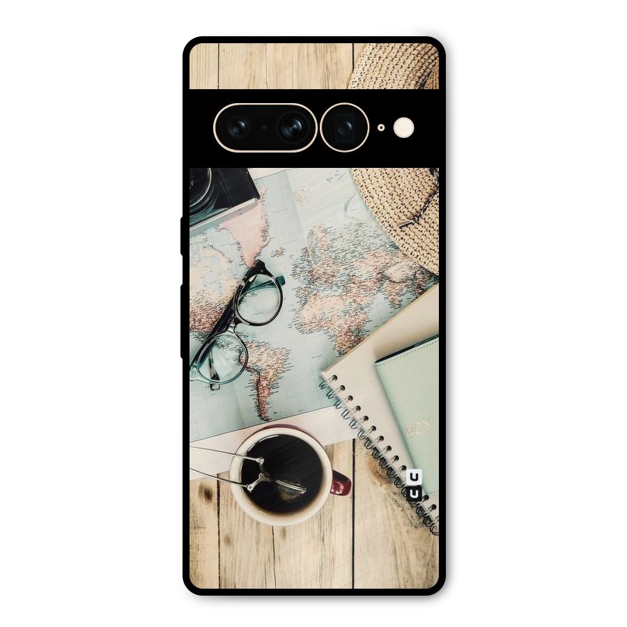 Camera Notebook Metal Back Case for Google Pixel 7 Pro