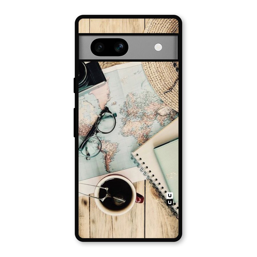 Camera Notebook Metal Back Case for Google Pixel 7a