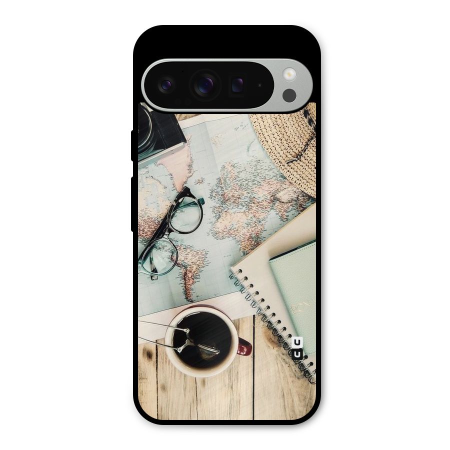 Camera Notebook Metal Back Case for Google Pixel 9 Pro XL